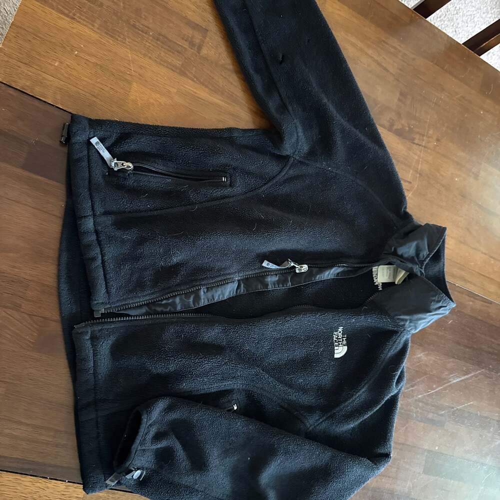 The North Face Women's XS Black Full-Zip Fleece Jacket